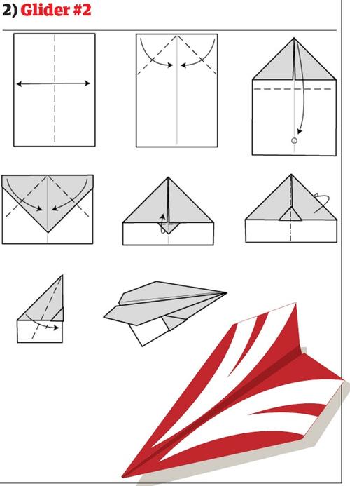 纸飞机怎么做的相关图片